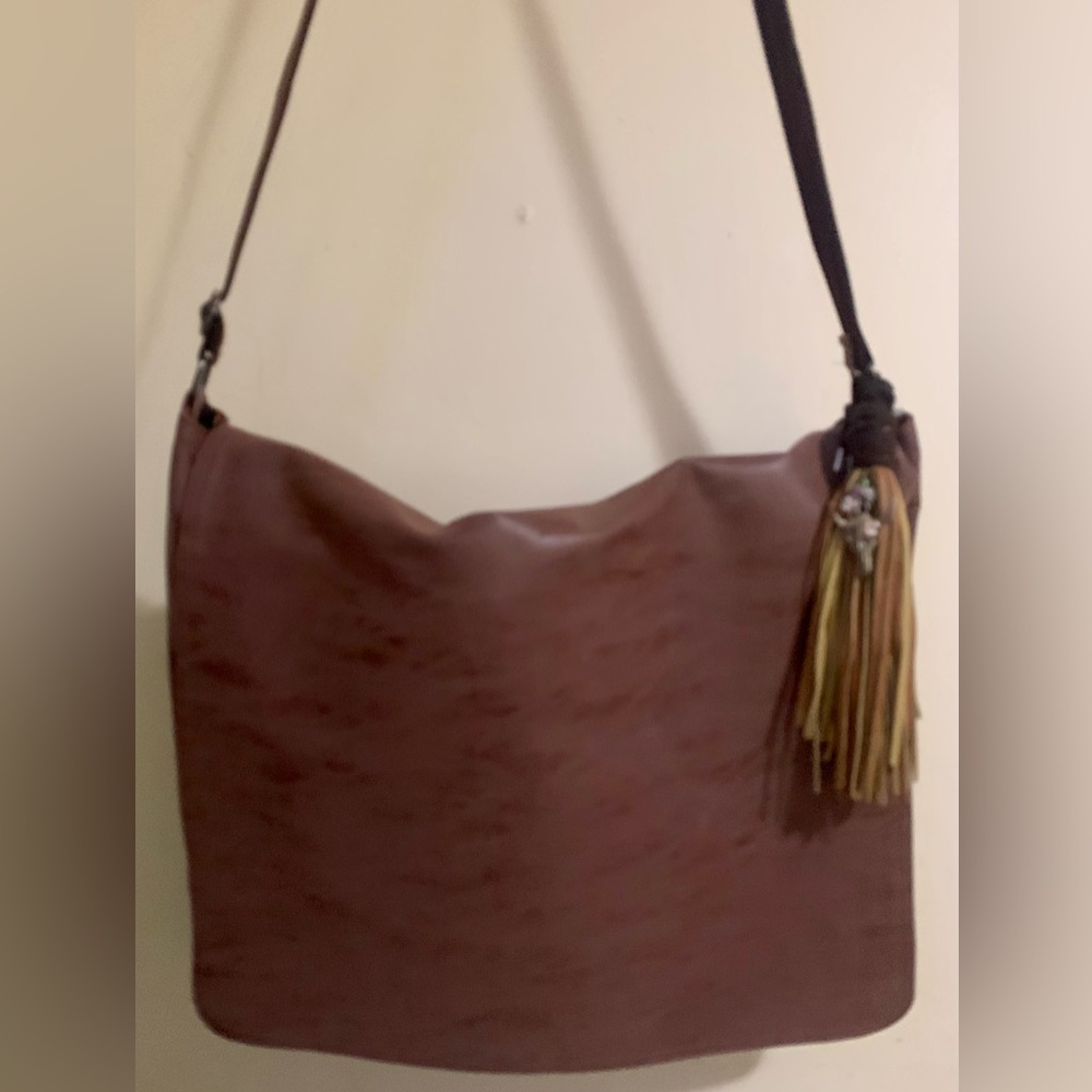 🍀Leather computer bag, large👜 🛑not include the keychain🛑#OVZ